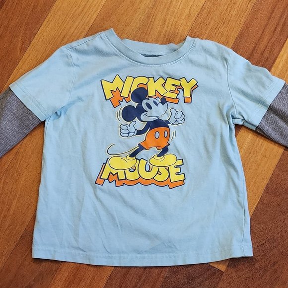 Disney Jumping Beans Mickey Mouse Jersey Size 5T - Picture 4 of 15